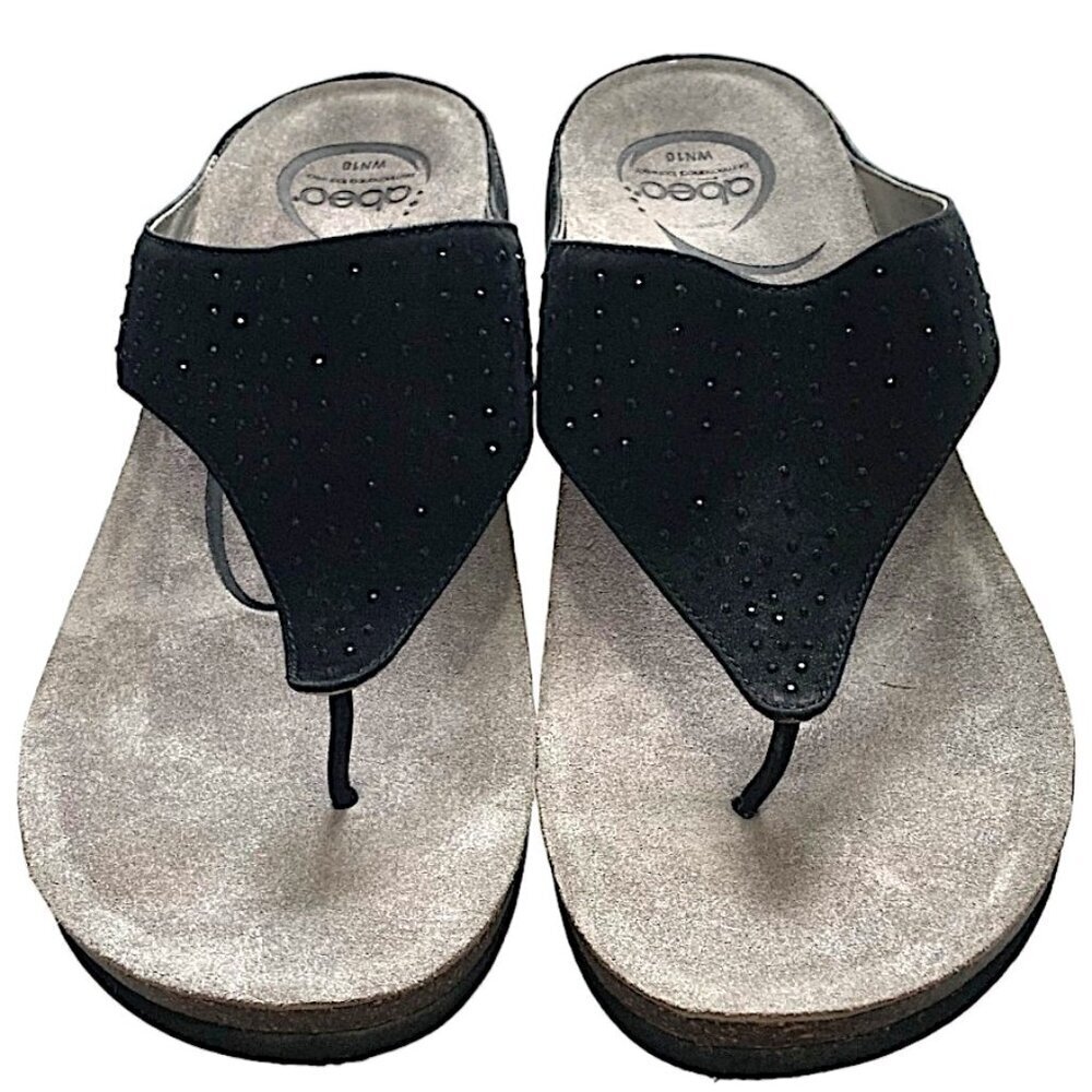 Abeo Black Sandals